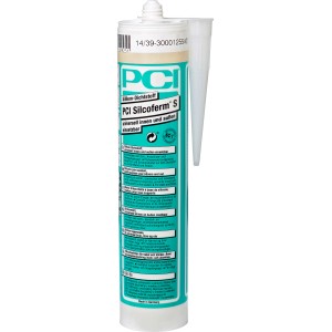 Sigillante siliconico PCI Silcoferm S color anemone, cartuccia da 310 ml per interni ed esterni.