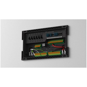 Boîtier de distribution AC/DC EcoFlow Power Kits pour une distribution électrique sécurisée vers plusieurs appareils.