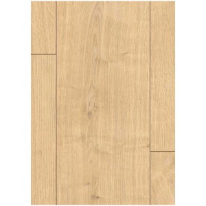 Handmuster Egger Laminat EL1002 Berdal Eiche hellbraun, Detailansicht der Holzstruktur.