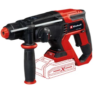Einhell TE-HD 18/20 Li perforateur sans fil avec batterie, rouge/noir. Perforateur pour percer, percer à percussion et buriner.