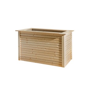 Weka Profi aiuola rialzata in legno WekaLine 669 in abete, 81x131x91 cm.