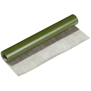 Barrière anti-racines verte (3x0,7m) en rouleau, pour la protection contre la croissance des racines dans le jardin.