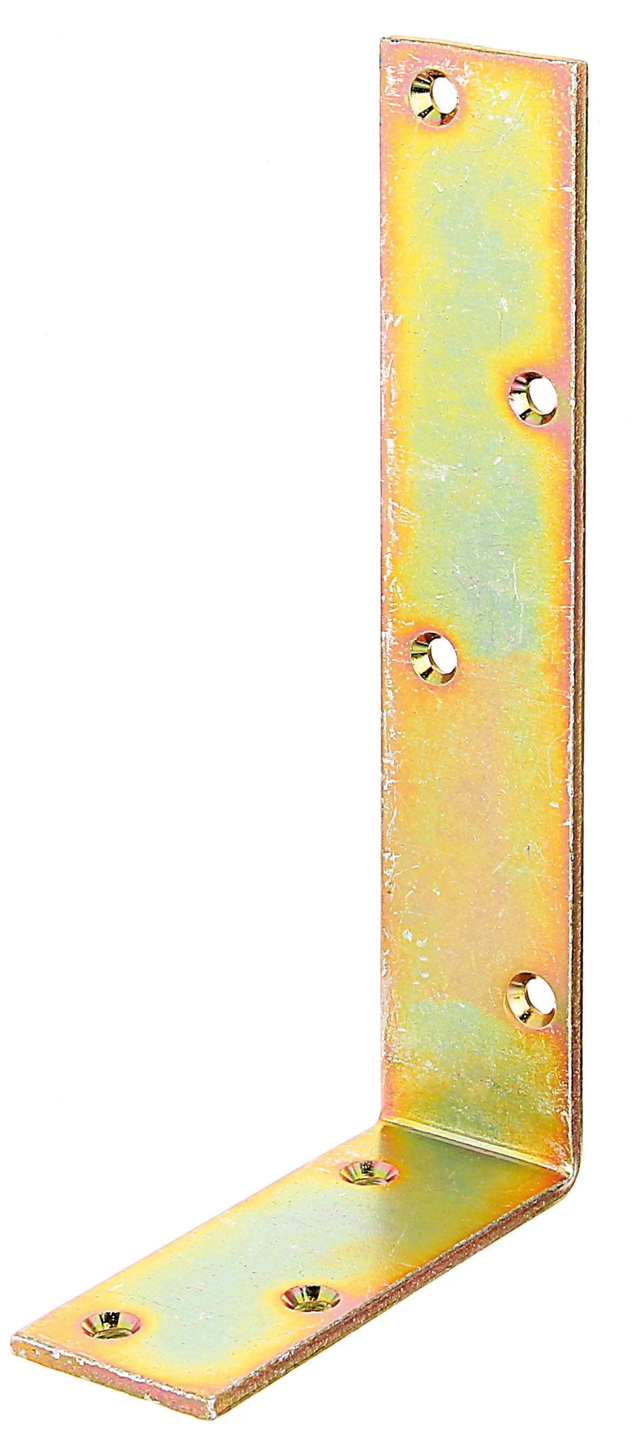 Équerre de solive Jaune galvanisé T x H x l 100 mm x 200 mm x 40 mm