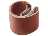 Alduro Schleifband für Holz und Metall Körnung 80 / 50 x 1'000 mm / 5 Stk.