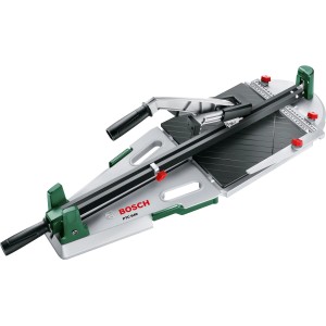 Tagliapiastrelle Bosch PTC 640 per tagli precisi fino a 640 mm. Ideale per lavori di piastrellatura.