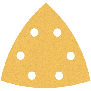 Papier abrasif Bosch Expert C470, grain 120, pour ponceuses delta, 5 pièces