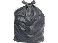 LUX-TOOLS Bauschuttsack Schwarz 120 l / 146 my / 5 Stk.