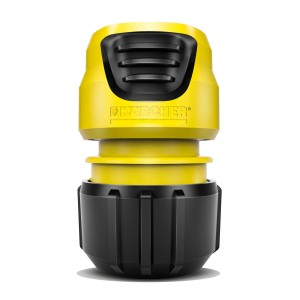 Kärcher Raccordo universale per tubo Plus, giallo/nero, per diametri comuni.