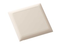 Feller Steckdeckel EdizioDue Creme 130 x 130 mm