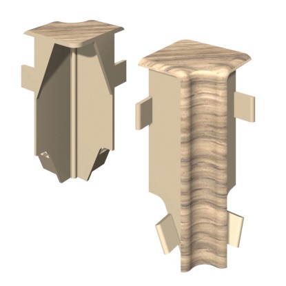 Egger Angle intérieur Chêne Grège 6 cm / 2 pcs