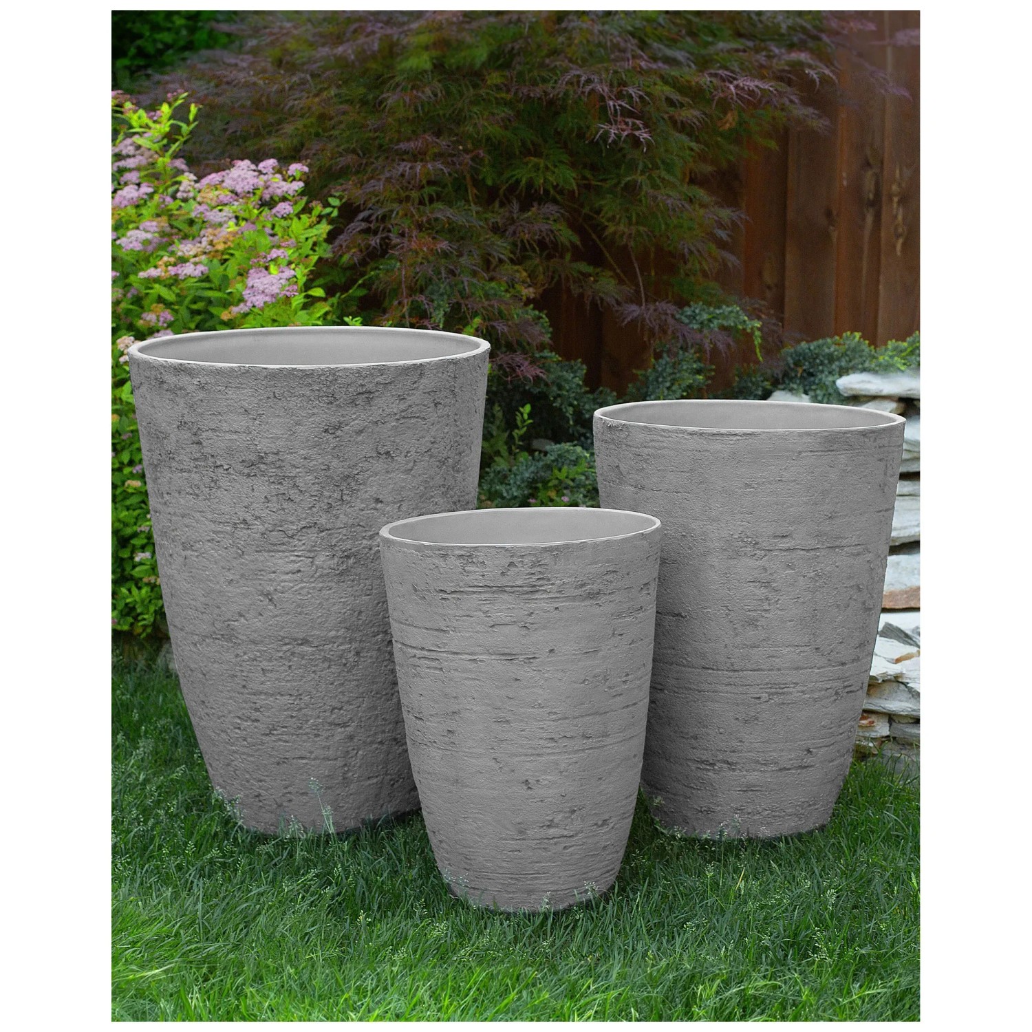 Geli Vaso Termico Cylindro In Plastica – Rotondo, Colori Terracotta, Antracite, Talpa - 3