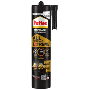Pattex Montagekleber All Materials Extreme Weiss 460 g