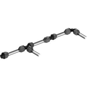 Gardena Raccordo a T 25 mm per sistemi di irrigazione: derivazione facile dei tubi.