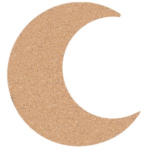 Aladine Diamond Glow Gold, goldene Halbmond-Form mit Glitzer für Malzubehör.