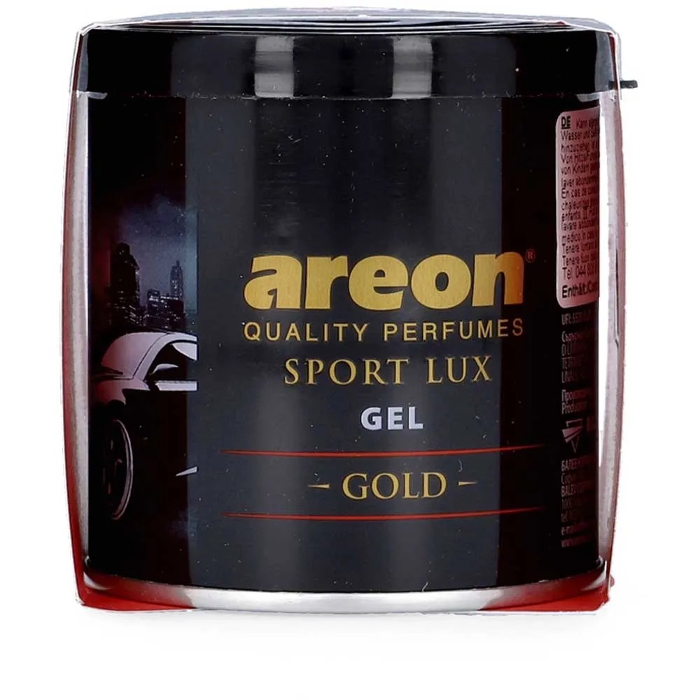 Areon Gold sport lux - autoparfum - voor bij het ventilatie rooster