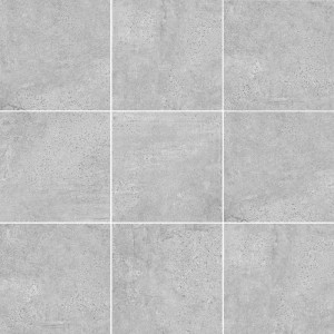 Carrelage de sol en grès cérame Moonrow gris mat, 59,8x59,8 cm, pour intérieur et extérieur.