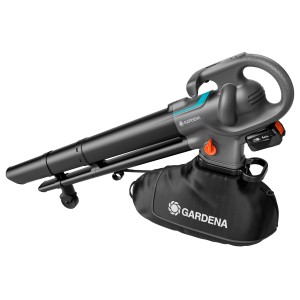 Gardena PowerJetCollect aspiratore/soffiatore a batteria con batteria. Soffiatore con sacco di raccolta e ruota.
