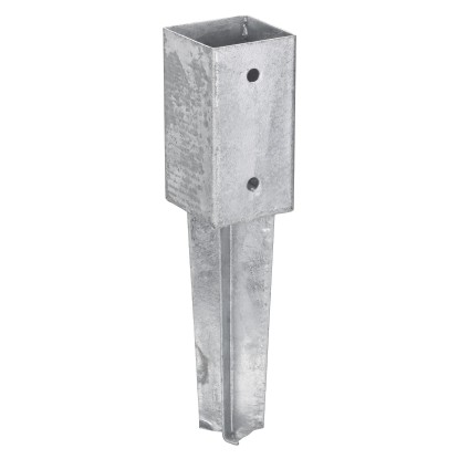 Douille de sol Galvanisée à chaud 350 x 71 x 71 mm