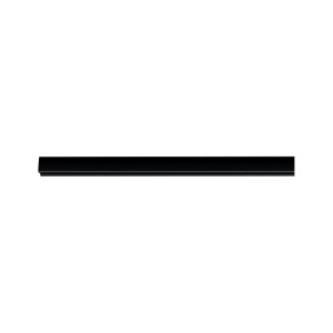 Rail Paulmann URail, 0,5 m, noir mat, pour systèmes de rails.