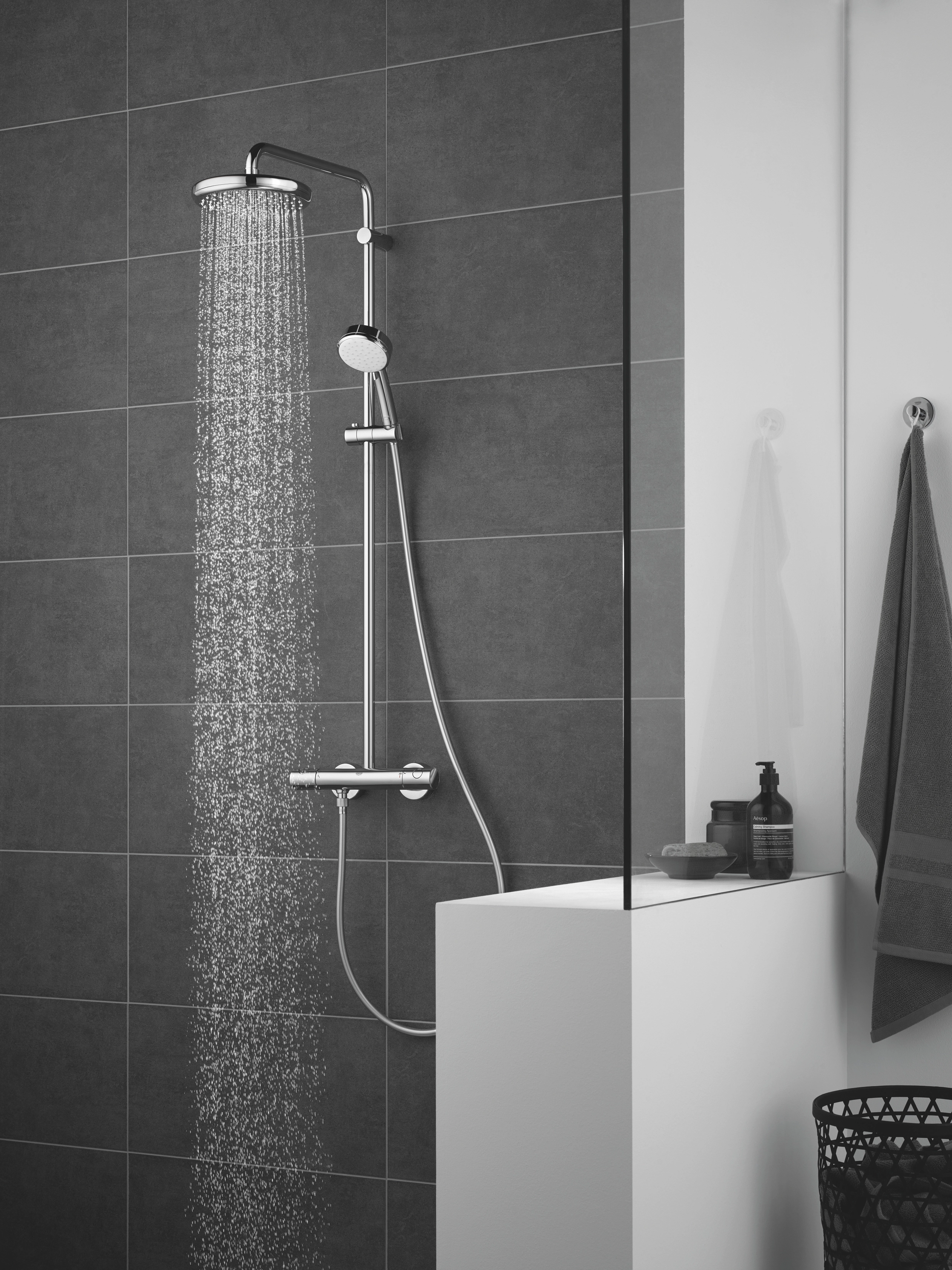 GROHE Pommeau de douche Tempesta Cosmopolitan 100 (chromé, 2757120E) au  meilleur prix sur