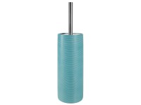Spirella WC-Garnitur Tube-Ribbed Aqua Ø 11 cm / Höhe 42 cm
