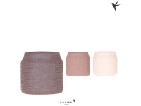 Kolibri Home Übertopf Hieroglyphen Mix Topf Ø 12 cm / Höhe 10 cm / 1 Stk.