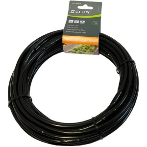 Tubo gocciolante Geka Drip, diametro 6 mm, lunghezza 15 m, per sistemi Micro-Drip.