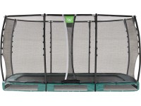 Exit Trampoline enterré Allure Premium Vert 214 x 366 cm