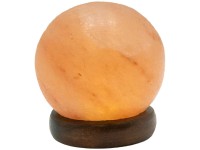 Globo LED-Tischleuchte Kugel USB Salzkristall Naturfarben 5 W