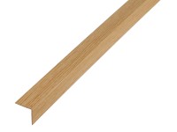 Winkelprofil gleichschenklig Dekor Eiche 20 x 20 x 1'000 mm / Stärke 1,5 mm