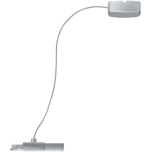 Alimentazione sospesa Paulmann cromata opaca per sistemi a binario, max. 1000W, 230V.