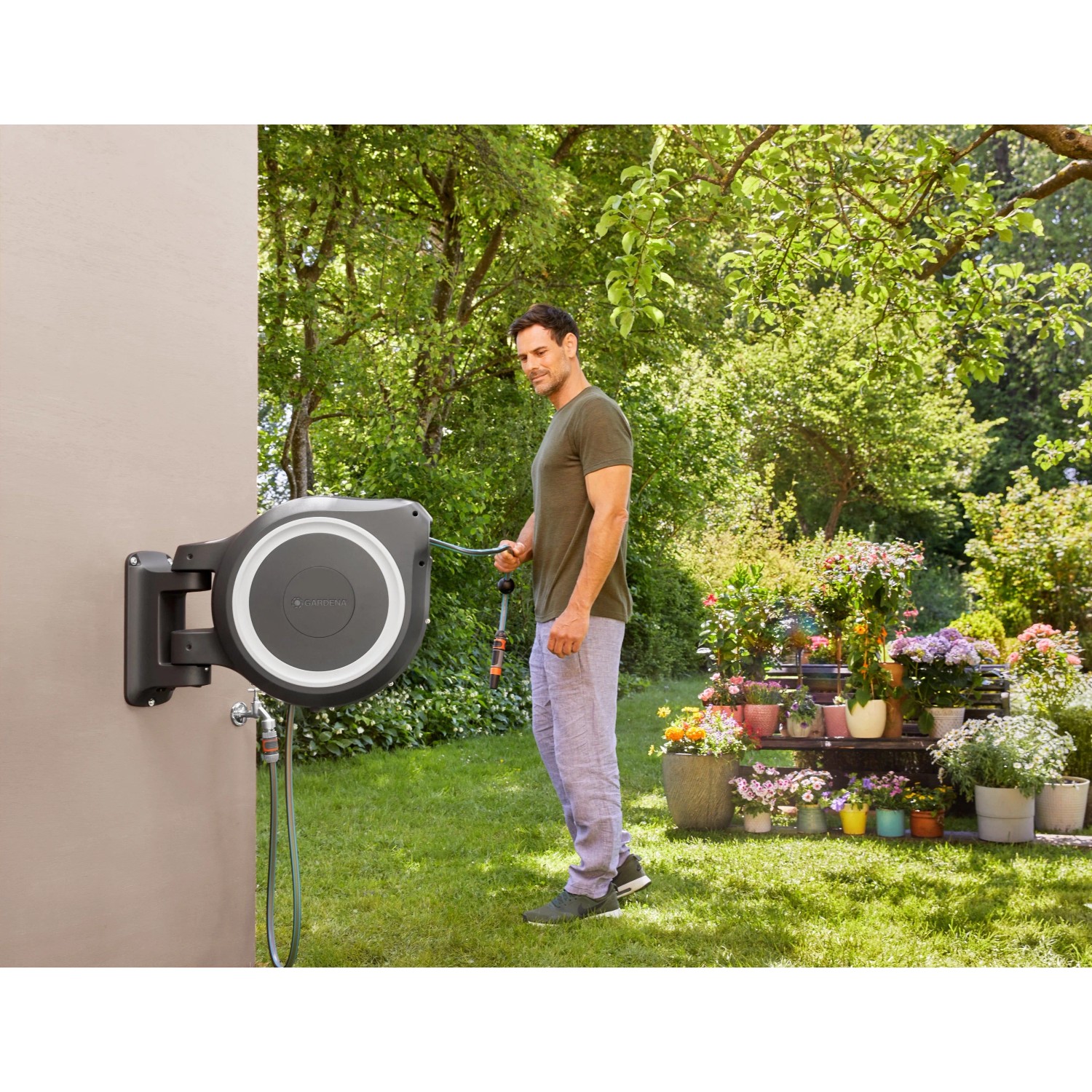 Fabelhafte Gardena Schlauchbox Bodenmontage Bilder