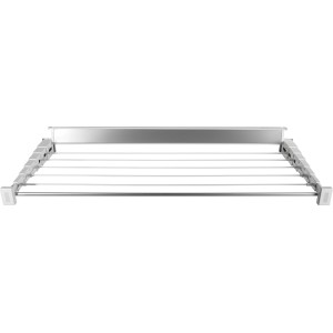 Stendibiancheria a muro telescopico Stewi Prestige bianco 100 cm, con aste estensibili.