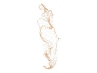 Fischernetz Baumwolle Natur 100 x 200 cm