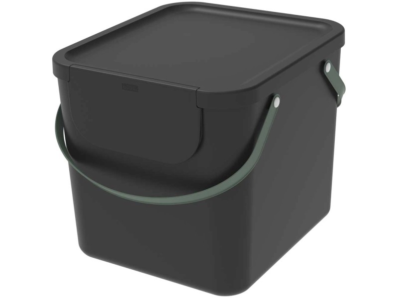 ROTHO Système de recyclage des déchets ALBULA 6 l bleu Bac à compost pour  plus de durabilité à la maison - Poubelle - Achat & prix