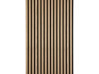 Akustikpaneel Acu-Line Furniert Eiche Schwarz 240 x 60 cm Akustikpaneel Acu-Line Furniert Eiche Schwarz 240 x 60 cm