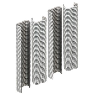 Gah Alberts agrafes de fil galvanisé, largeur 22 mm, pour fil et clôture, 200 pièces.
