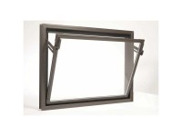 Nebenraum-Kippfenster Isolierverglasung Braun 60 x 40 cm