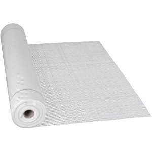 Catnic VWS Rete 165 g/m² Bianco, rotolo 1 m x 50 m, rinforzo per isolamento termico.