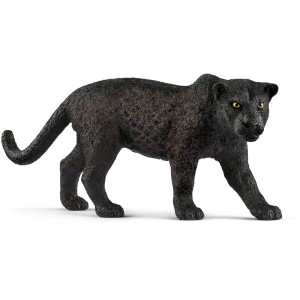 Figurine Schleich Wild Life Panthère noire, modèle détaillé.