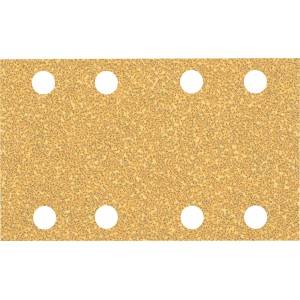 Feuilles abrasives Bosch Expert C470, 80x133mm, grain 40, 10 pièces, pour ponceuses vibrantes.