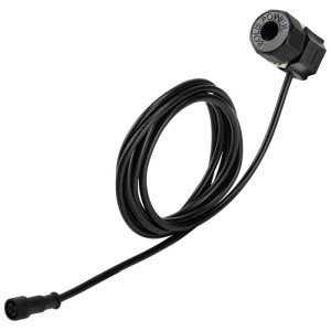 Connettore per illuminazione esterna Schönenberger 24V M12 nero, 0,5m.