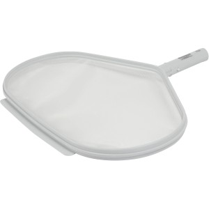 Épuisette de piscine Steinbach Poolkescher flach Eco blanche pour le nettoyage de piscine.