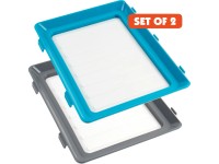 Durandal Frischhalteplatten Fresh & Clik 2er-Set