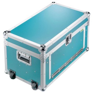 Technocraft Cassetta attrezzi Carpenter Pro, 184 pezzi, blu, con ruote e maniglia.
