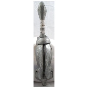 Faltbarer 4 kg Klappanker aus Stahl, ideal für Boote bis 6 Meter.