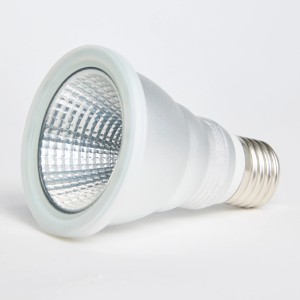 Primo piano di Venso E27 lampada LED per piante (7 W) per interni.