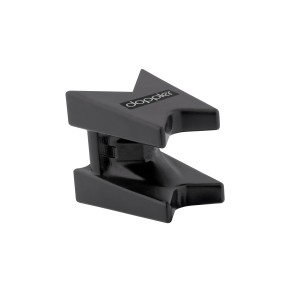 Support de parasol Doppler Table-Fix noir pour fixation sur table.