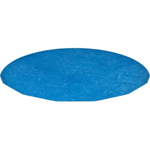 Copertura solare blu per piscina Bestway, Ø 462 cm, per piscine rotonde. Protegge e riscalda l'acqua.