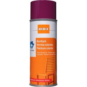 OBI Smalto spray Purpur lucido, bomboletta da 400ml.